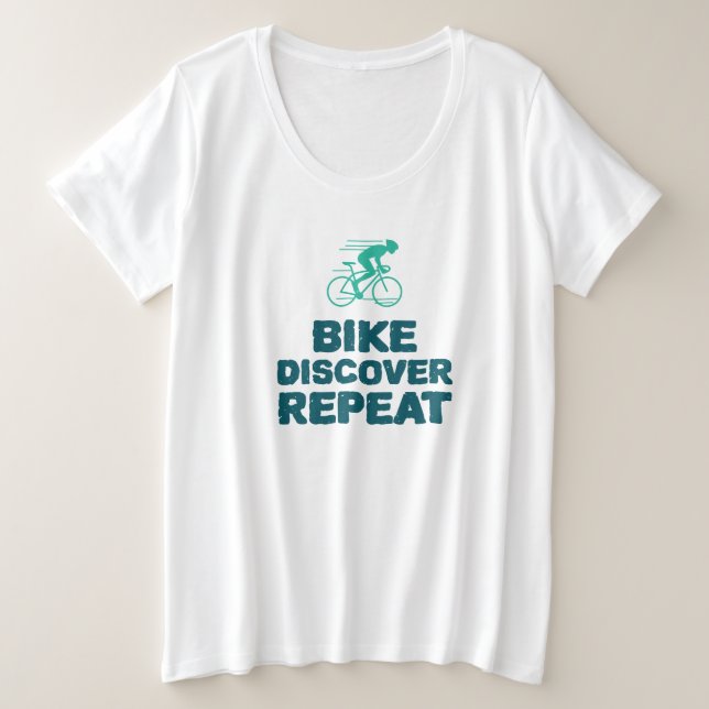 BICICLETA, DESCUBRIR, REPETIR (Anverso del diseño)