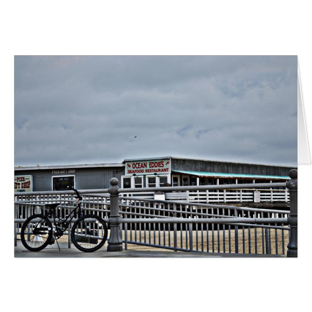 Bicicleta en el paseo marítimo por Shirley Taylor (Anverso (Horizontal))