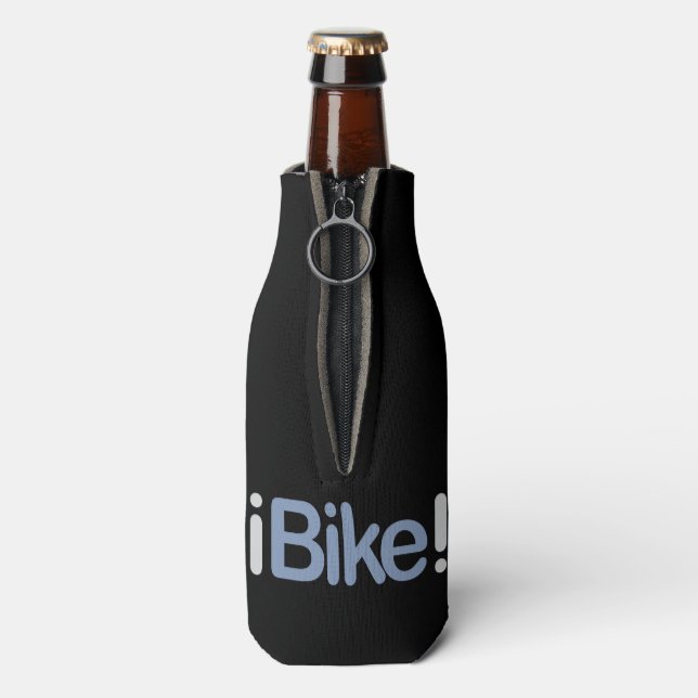 ¡Bicicleta! Enfriador de botellas (Reverso de la botella)