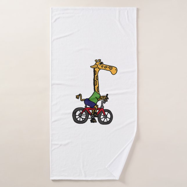 Bicicleta Guay Giraffe Riding (Toalla de baño)