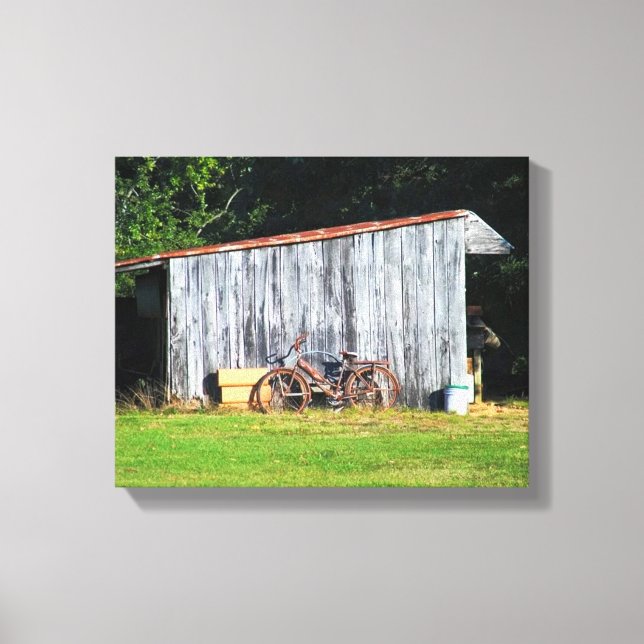 Bicicleta infantil 10"x 8", .75", Impresión de un  (Anverso)