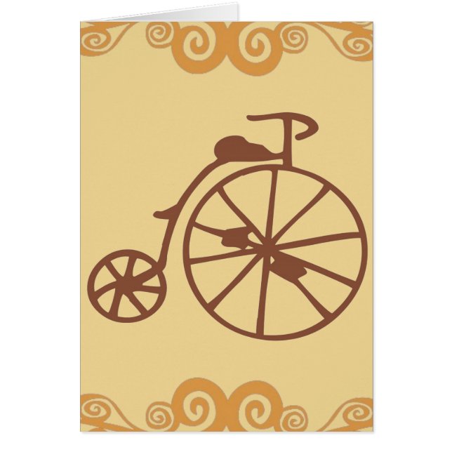 Bicicleta retro (Frente)