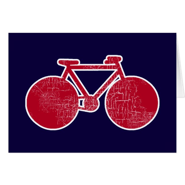 bicicleta roja (Anverso (Horizontal))