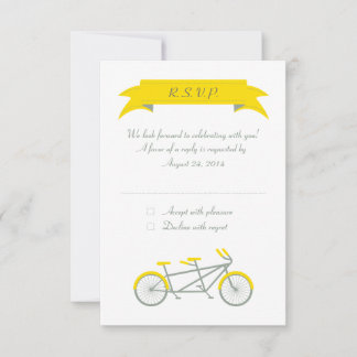 Bicicleta Tandem (Gris / Amarillo / Blanco) RSVP