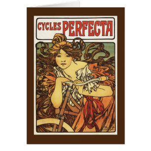 Bicicletas de Perfecta con el poste del anuncio de
