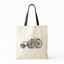 Bicicletas Vintage Bolsas de Tote para Bicicletas 
