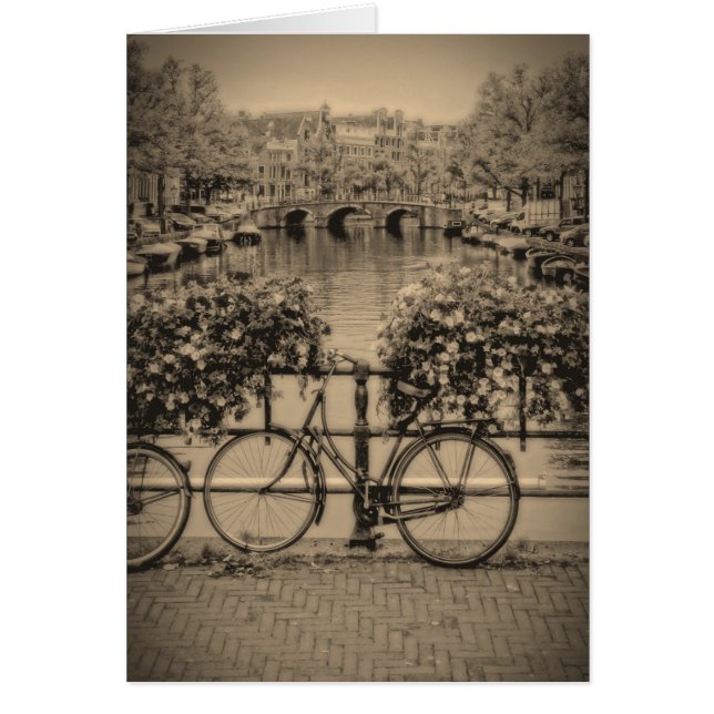 Bicicletas y canales - Amsterdam clásica (Frente)