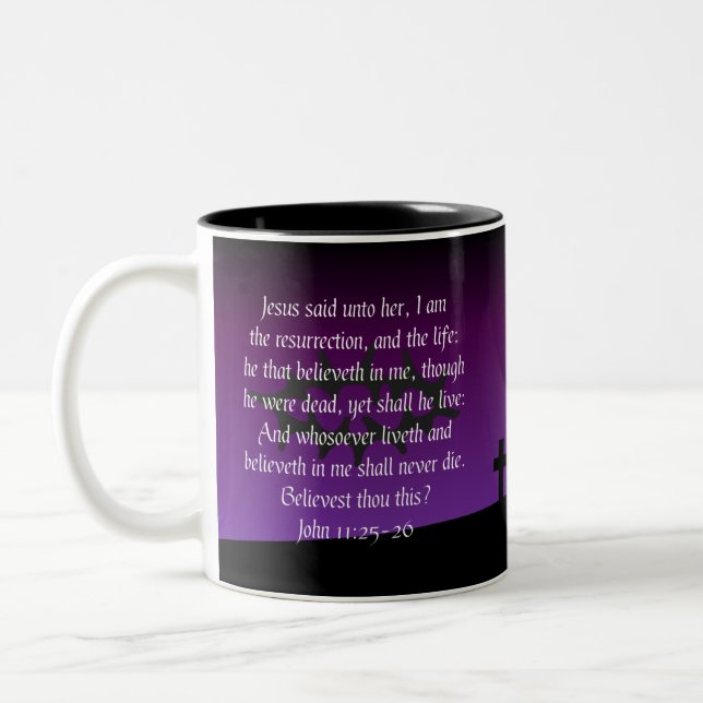 Bicolor 11:25 de Juan - taza de café del verso de 26 (Izquierda)