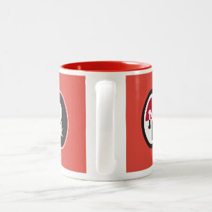 Bicolor 11 onzas combinada. Taza
