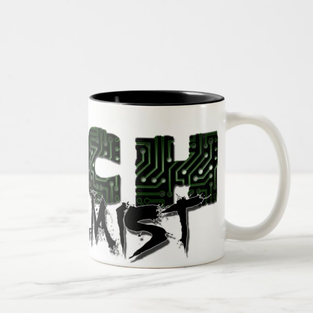 Bicolor 15 onzas. Taza de TechStremist (Derecha)