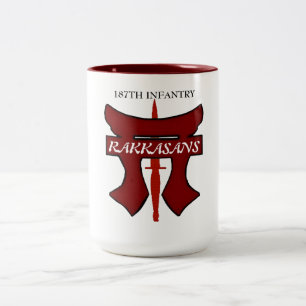Bicolor 187TH TAZA de la INFANTERÍA RAKKASANS