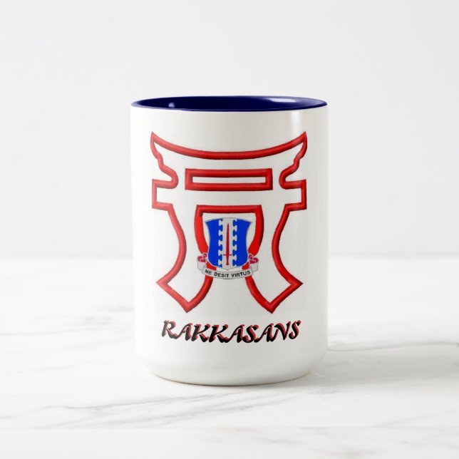 Bicolor 187TH TAZA de la INFANTERÍA RAKKASANS TORII (Centro)