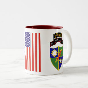 Bicolor 1r batallón - 75.a taza del Dos-Tono del
