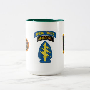 Bicolor 1r Taza del grupo de las fuerzas especiales
