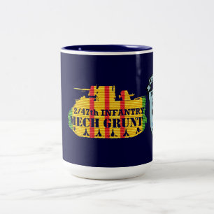 Bicolor 2/47o Inf. Taza Mech de la pista del ronco VSR