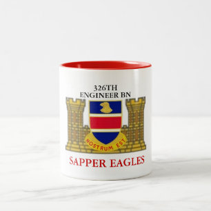 Bicolor 326TH TAZA de EAGLES del BOMBERO de los BN del