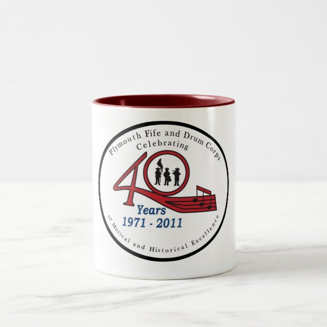 Bicolor 40.o Taza de la reunión (Centro)
