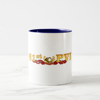 Bicolor 61.o Nueva taza del logotipo de PVI