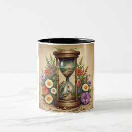Bicolor Abraza la Serenidad: Taza Tiempo para Sanar
