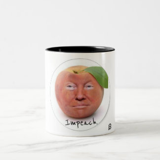 Bicolor Acuse la taza de Donald Trump