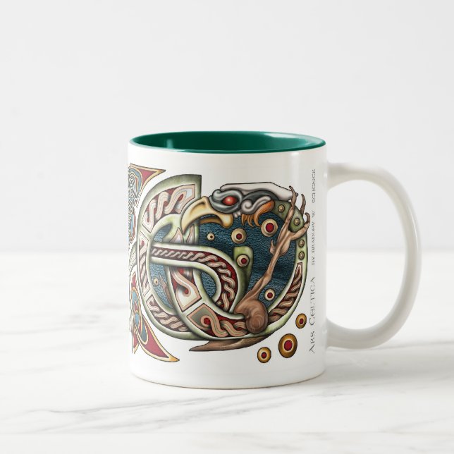 Bicolor Agarrar la taza de Gryphons (Derecha)