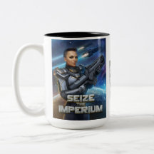 Agarre la taza del Imperium