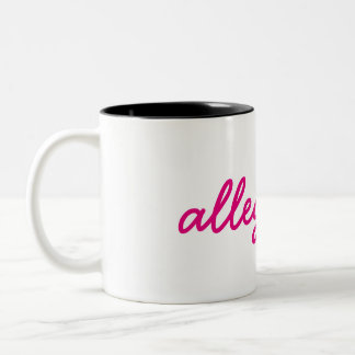 Bicolor Alegado taza