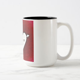 Bicolor Amar la taza de café