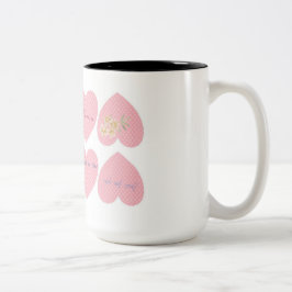 Bicolor Amar la taza de café