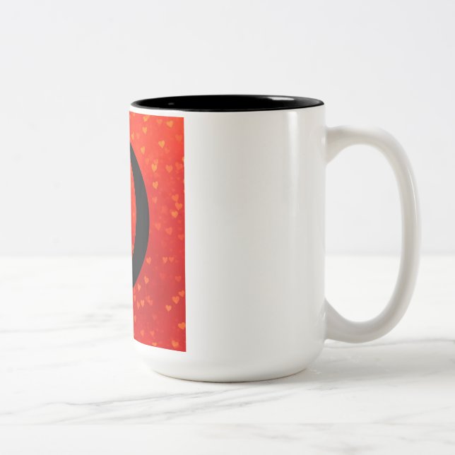 Bicolor Amar la taza de café (Derecha)