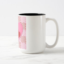 Bicolor Amar la taza de café