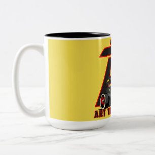 Bicolor Amarillo de la taza de ATB Rod