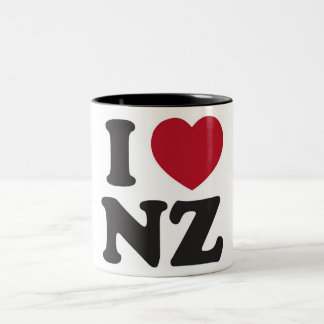Bicolor amo la taza del nz