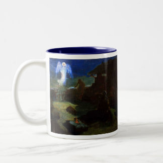 Bicolor Anuncio a la taza de los pastores