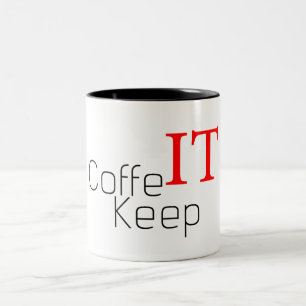 Bicolor Apenas diséñelo taza de café