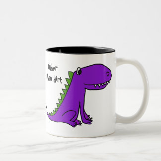 Bicolor AR más viejo que la taza del dinosaurio de la