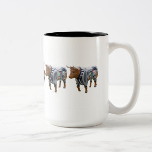 Bicolor "Árbitro de Olly Olly" taza de 15 onzas