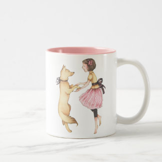 Bicolor "Bailando con la taza de mi perro"