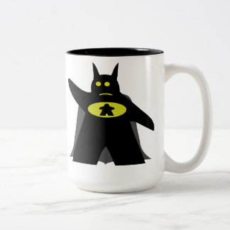 Bicolor Batmeeple taza