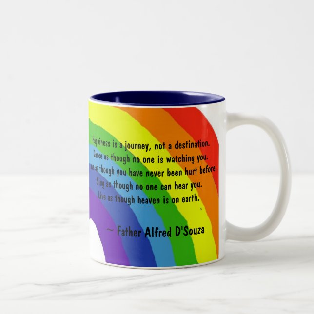 Bicolor BD taza inspiradora (Derecha)