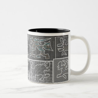Bicolor bestias de la taza cuatro