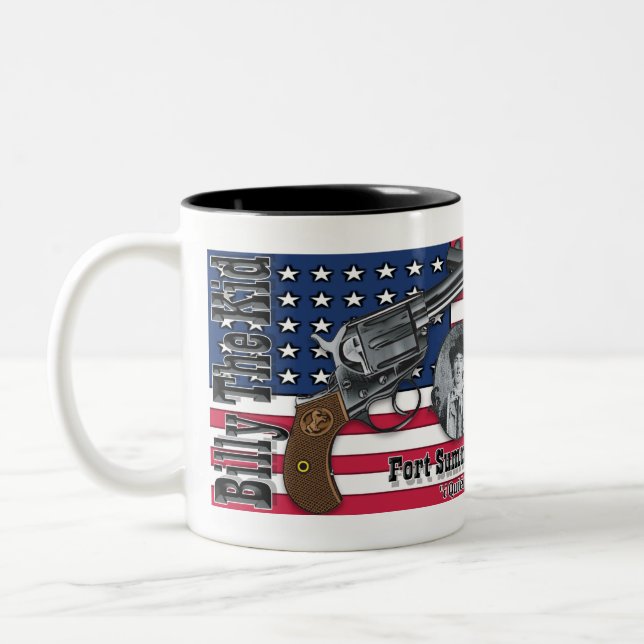 Bicolor Billy la taza de Pat Garrett del niño (Izquierda)