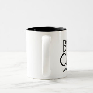 Bicolor Blanco de la taza de Birdchick