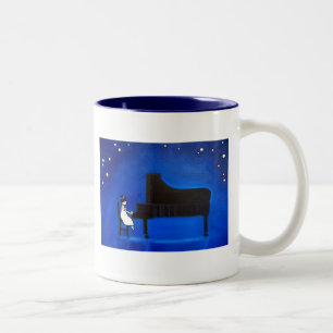 Bicolor Bolsillos por completo de amor - la taza del