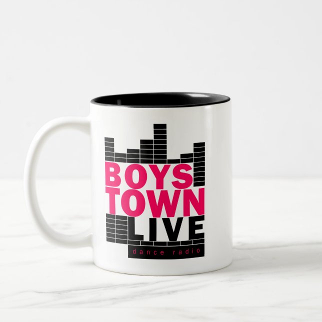 Bicolor Boystown vivo -   taza (Izquierda)
