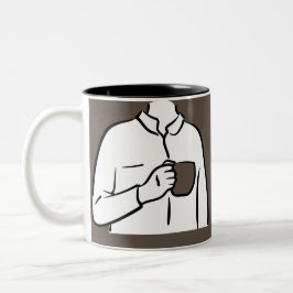 Bicolor Buena taza de Joe mug