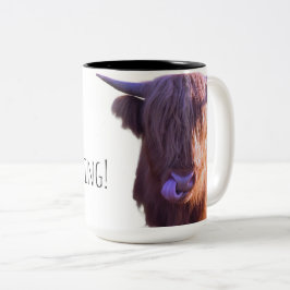 Bicolor ¡Buenos días! Taza
