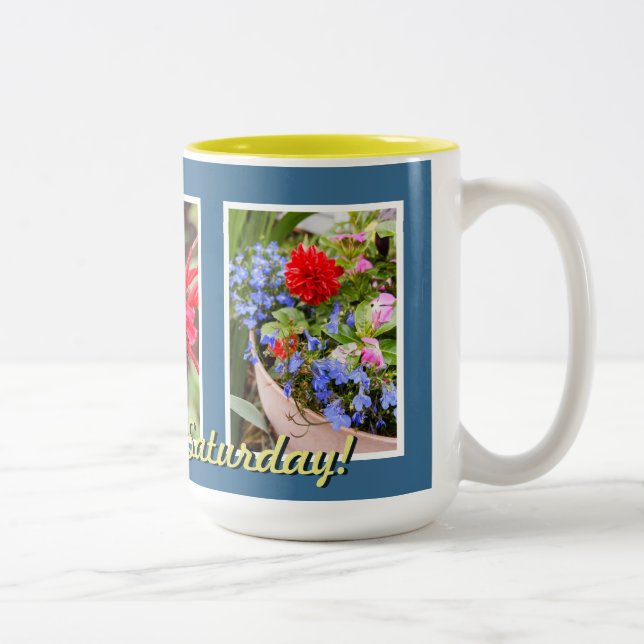 Bicolor Cada día es taza de sábado (Derecha)