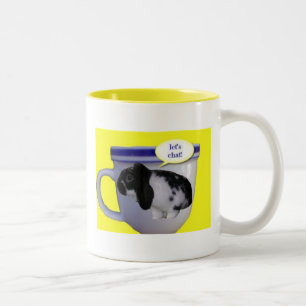 Bicolor Café con la taza de Chou