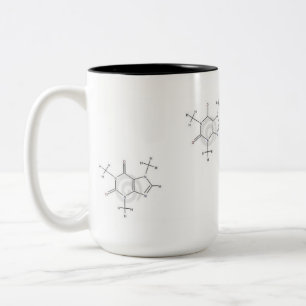 Bicolor Cafeína de la taza